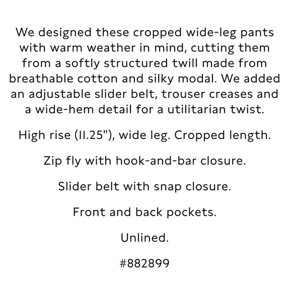 Cropped Banana Republic pants - Picture 5 of 5